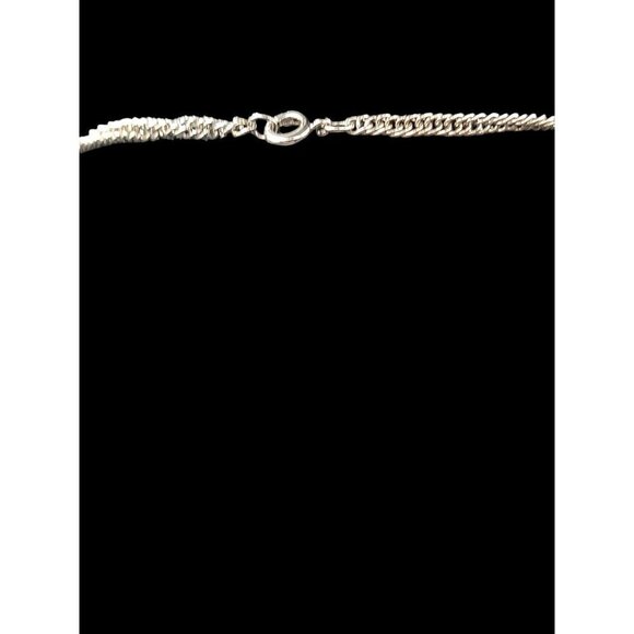 ART Jewelry Set Red Black Rhinestones Faux Pearl 22" Necklace & CIip On Earrings - Picture 13 of 16